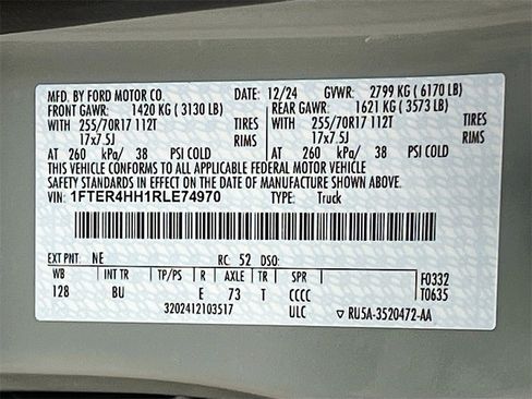 Used 2024 Ford Ranger XLT w/ Trailer Tow Package image 30