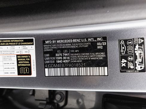 Certified 2023 Mercedes-Benz EQS 580 4MATIC SUV image 40