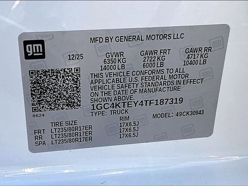 New 2026 Chevrolet Silverado 3500 LT w/ All Star Edition image 13