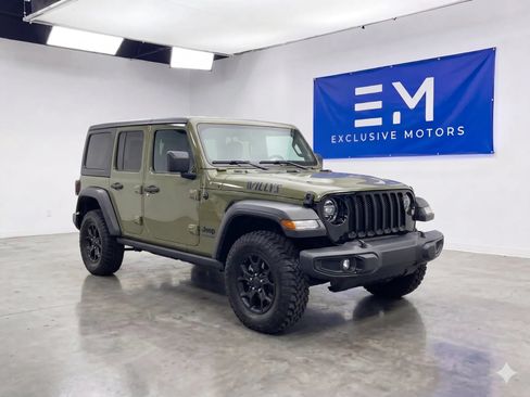 Used 2025 Jeep Wrangler Unlimited Sport S 4xe AWD/4WD image 1