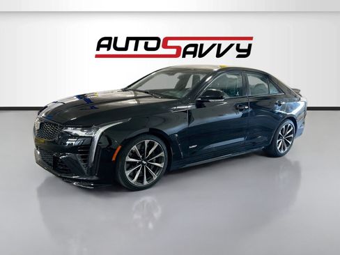 Used 2022 Cadillac CT4 V Blackwing w/ Technology Package RWD image 3