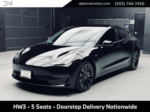 Used 2023 Tesla Model 3 Performance AWD/4WD image 1