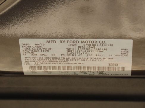 Used 2020 Ford Explorer ST w/ ST Street Pack AWD/4WD image 34