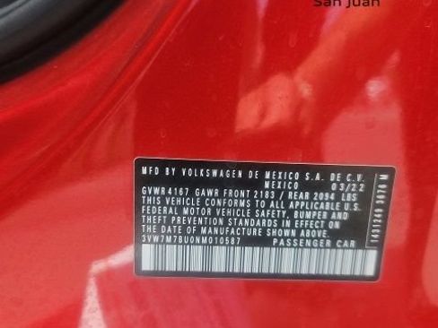 Used 2022 Volkswagen Jetta SE w/ Panoramic Sunroof Package FWD image 37