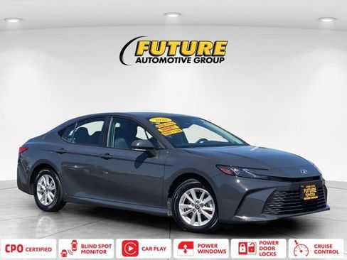 Certified 2025 Toyota Camry LE FWD image 1
