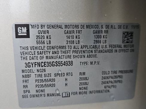 Used 2016 Cadillac SRX Performance w/ Driver Awareness Package image 14