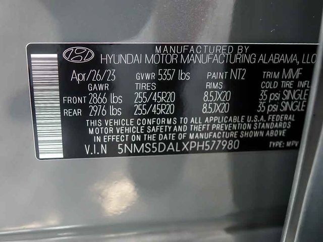 Used 2023 Hyundai Santa Fe Calligraphy AWD/4WD image 37