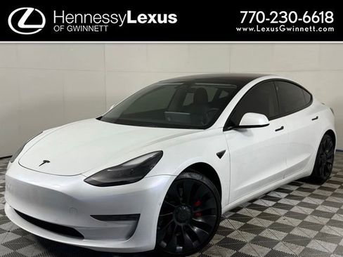 Used 2022 Tesla Model 3 Performance image 1