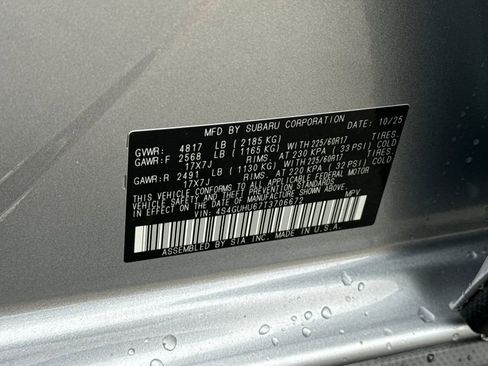 Used 2026 Subaru Crosstrek 2.5i Wilderness w/ Wilderness Package image 33