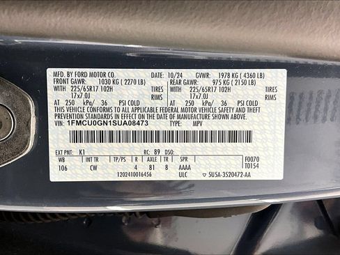 Certified 2025 Ford Escape Active w/ Active Premium Tech Pack FWD image 35