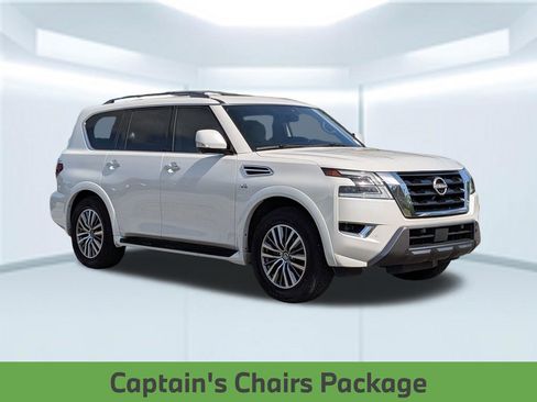 Used 2022 Nissan Armada SL w/ Captain's Chairs Package RWD image 10