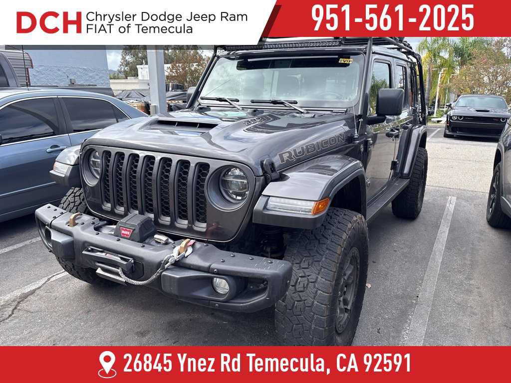 Used 2021 Jeep Wrangler Unlimited Rubicon w/ Trailer Tow Package AWD/4WD image 1