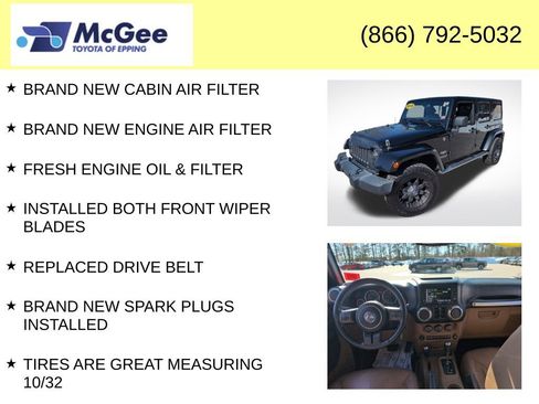 Used 2015 Jeep Wrangler Unlimited Sahara w/ Dual Top Group image 8