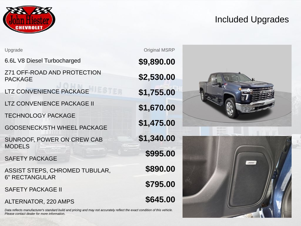 Certified 2021 Chevrolet Silverado 2500 LTZ AWD/4WD image 3