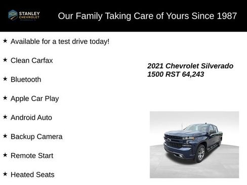Used 2021 Chevrolet Silverado 1500 RST AWD/4WD image 9