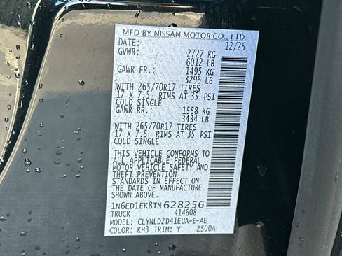 New 2026 Nissan Frontier PRO-4X w/ Pro Premium Package AWD/4WD image 35