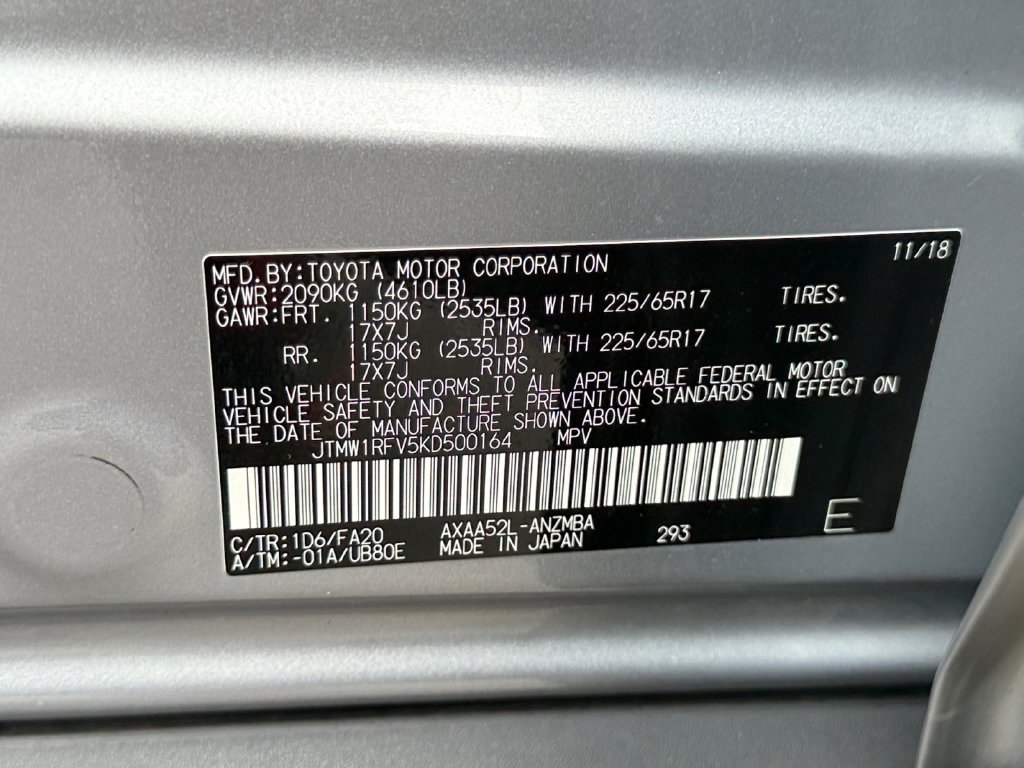 Used 2019 Toyota RAV4 XLE FWD image 26