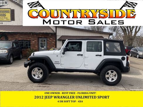 Used 2012 Jeep Wrangler Unlimited Sport image 1