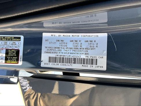 Used 2021 MAZDA MAZDA3 Hatchback w/Premium Plus Pkg AWD/4WD image 16