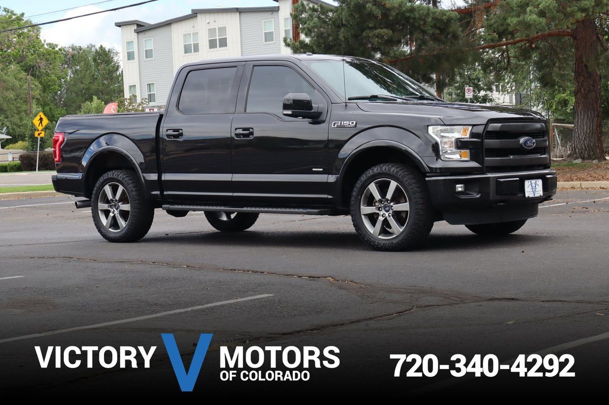 Used 2015 Ford F150 Lariat AWD/4WD image 1