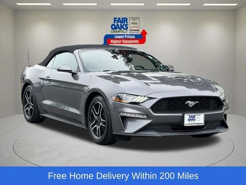 Used 2022 Ford Mustang Convertible w/ Equipment Group 101A RWD image 1