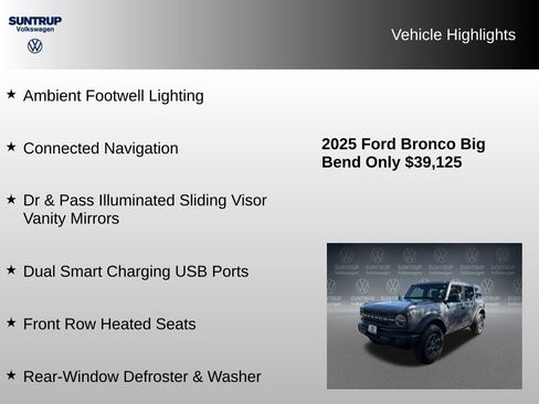 Used 2025 Ford Bronco Big Bend AWD/4WD image 24