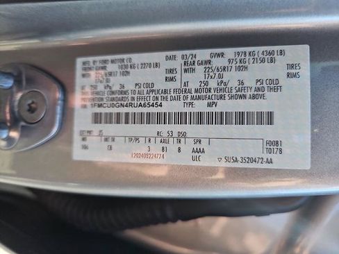 Certified 2024 Ford Escape Active w/ Cold Weather Package FWD image 34