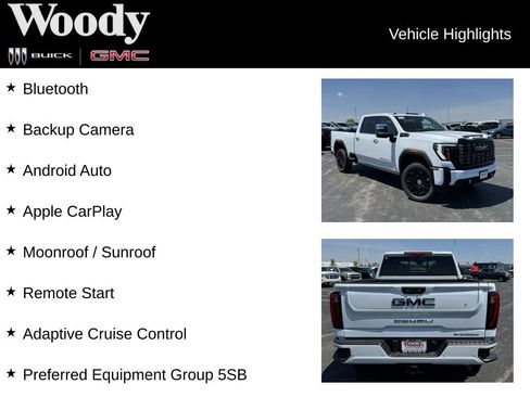 New 2026 GMC Sierra 2500 Denali Ultimate w/ Snow Plow Prep/Camper Package AWD/4WD image 3