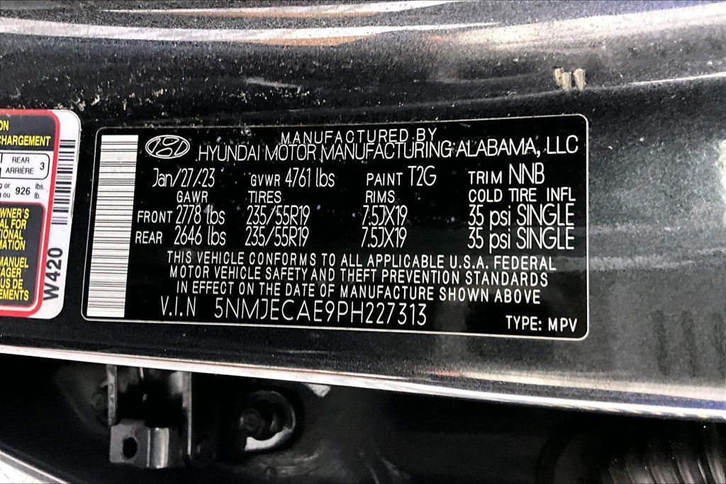 Used 2023 Hyundai Tucson Limited w/ Cargo Package AWD/4WD image 31