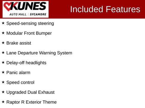 Used 2025 Ford F150 Raptor w/ Equipment Group 803A Raptor R image 3