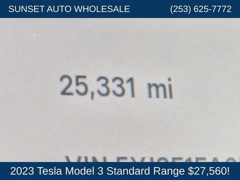 Used 2023 Tesla Model 3 Standard Range RWD image 32