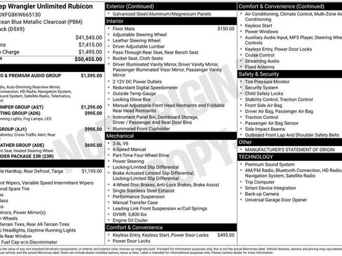 Used 2019 Jeep Wrangler Unlimited Rubicon image 19