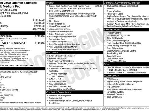 Used 2025 RAM 2500 Laramie w/ Night Edition image 11