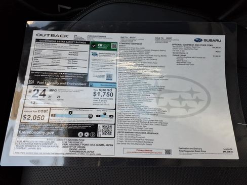 New 2026 Subaru Outback Limited XT AWD/4WD image 40