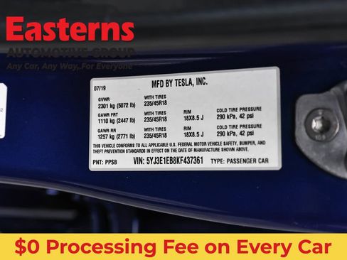 Used 2019 Tesla Model 3 Long Range AWD/4WD image 30