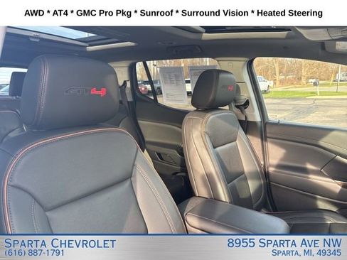 Used 2023 GMC Acadia AT4 w/ GMC Pro Grade Package AWD/4WD image 24