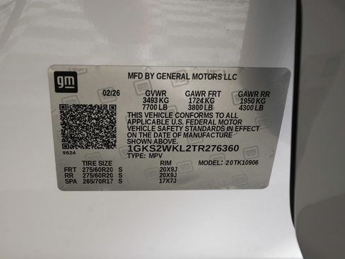 Used 2026 GMC Yukon XL AT4 Ultimate w/ LPO, Floor Liner Package AWD/4WD image 38