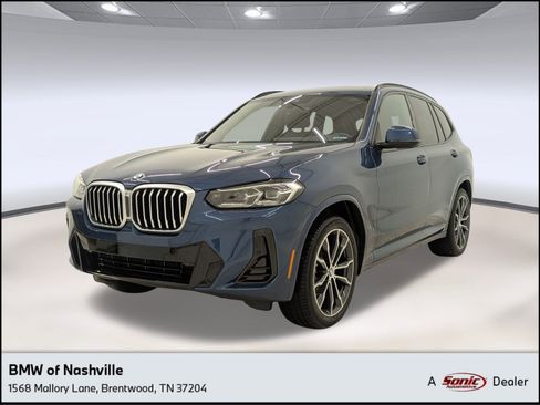 Certified 2022 BMW X3 xDrive30i w/ M Sport Package 2 image 1