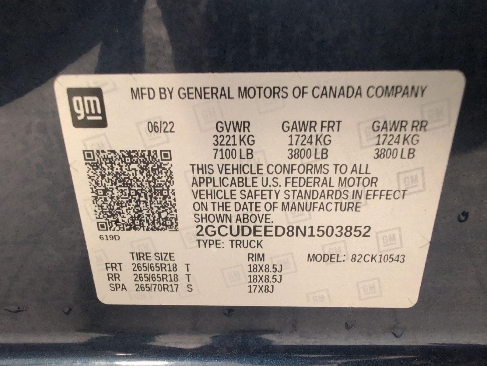 Certified 2022 Chevrolet Silverado 1500 RST w/ Convenience Package II AWD/4WD image 27