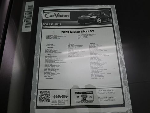 Used 2023 Nissan Kicks SV image 33