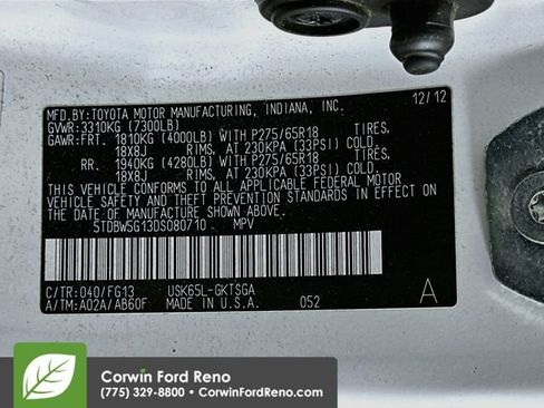 Used 2013 Toyota Sequoia SR5 AWD/4WD image 31