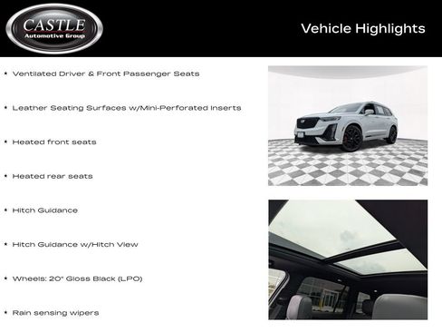 Certified 2024 Cadillac XT6 Sport w/ LPO, Onyx Lite Package AWD/4WD image 15