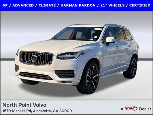 Certified 2022 Volvo XC90 T6 Momentum w/ Advanced Package image 1