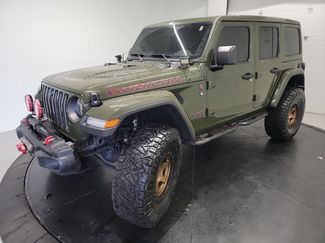 Used 2021 Jeep Wrangler Unlimited Rubicon w/ Uconnect 4C Nav & Sound Group AWD/4WD video 3