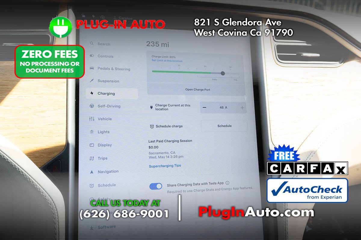 Used 2020 Tesla Model S Long Range Plus AWD/4WD image 25