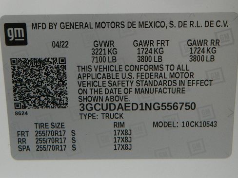 Used 2022 Chevrolet Silverado 1500 W/T w/ WT Value Package AWD/4WD image 22