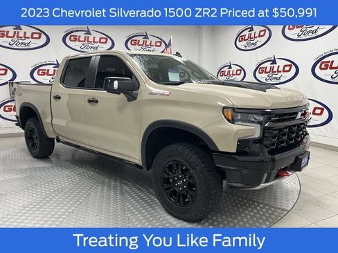 Used 2023 Chevrolet Silverado 1500 ZR2 w/ Technology Package AWD/4WD image 1