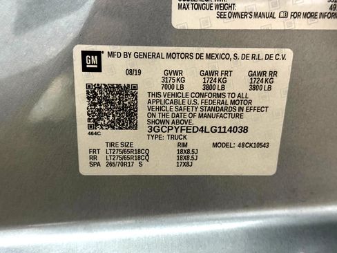 Used 2020 Chevrolet Silverado 1500 LT Trail Boss image 56