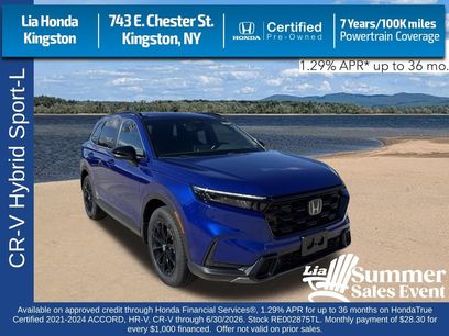 Certified 2024 Honda CR-V Sport-L