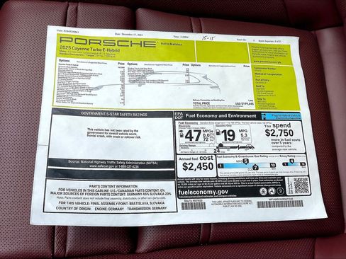 New 2025 Porsche Cayenne Turbo image 14